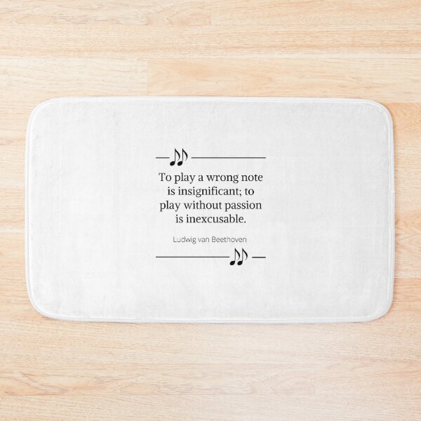 Item preview, Ludwig van Beethoven quote designed and sold by CakmakShop.