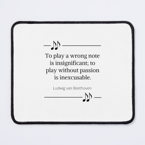 Item preview, Ludwig van Beethoven quote designed and sold by CakmakShop.