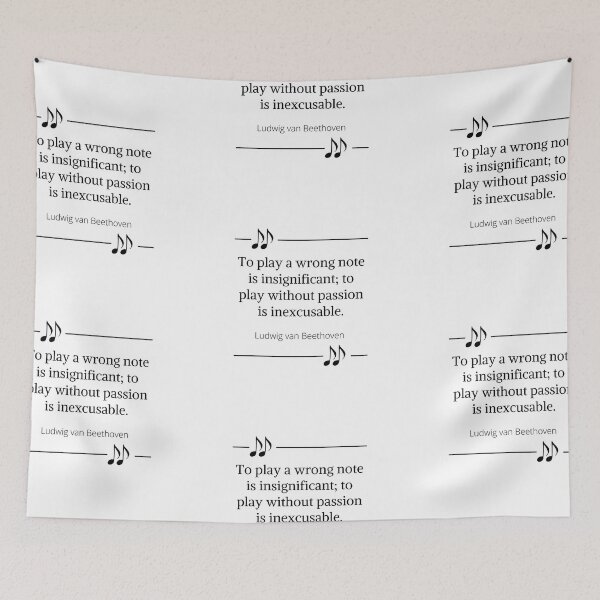 Item preview, Ludwig van Beethoven quote designed and sold by CakmakShop.
