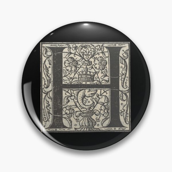 Item preview, Manuscript Lettering ‘H’ Early Irish Manuscript Illumination designed and sold by ChromaCass.