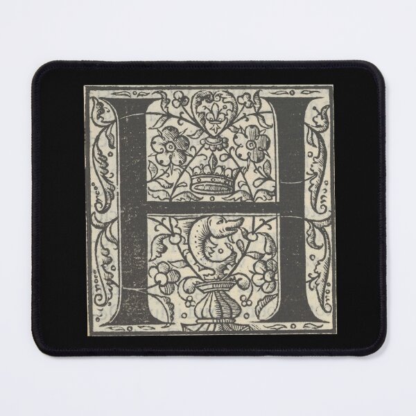 Item preview, Manuscript Lettering ‘H’ Early Irish Manuscript Illumination designed and sold by ChromaCass.