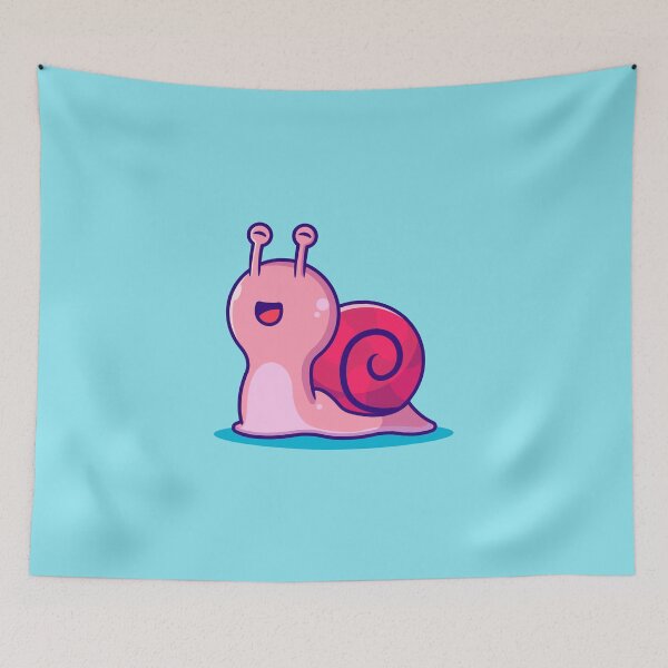 Item preview, Cute happy snail designed and sold by Tobasiano.
