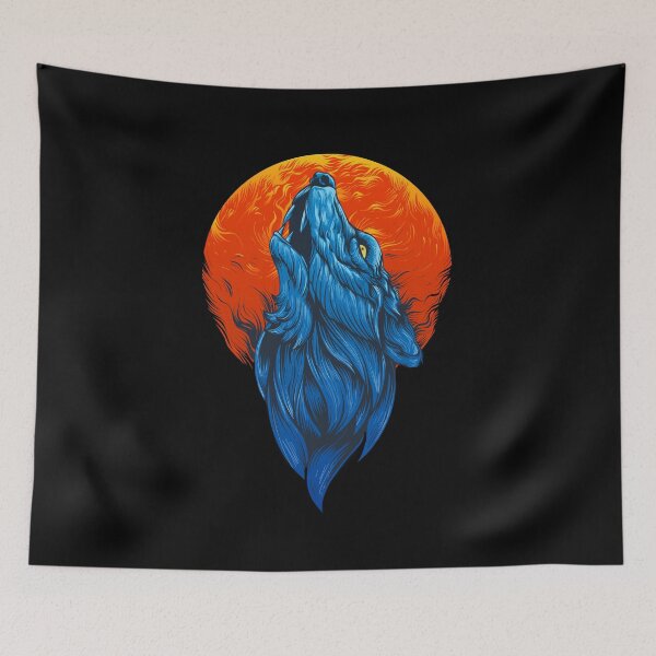Item preview, Wolf Howls at the Full Moon designed and sold by david parry.