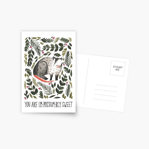 Du bist unglaublich süß Postkarte