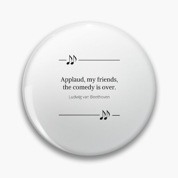 Item preview, Ludwig van Beethoven quote designed and sold by CakmakShop.