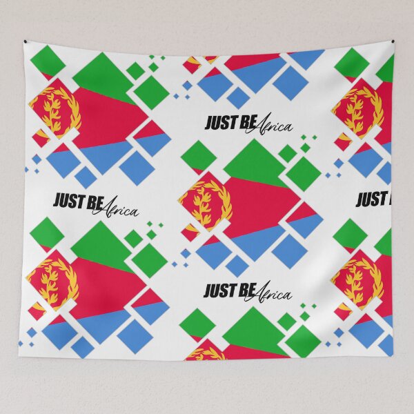 Item preview, Eritrea Cubed Flat - w/ text designed and sold by JustBeAfrica.
