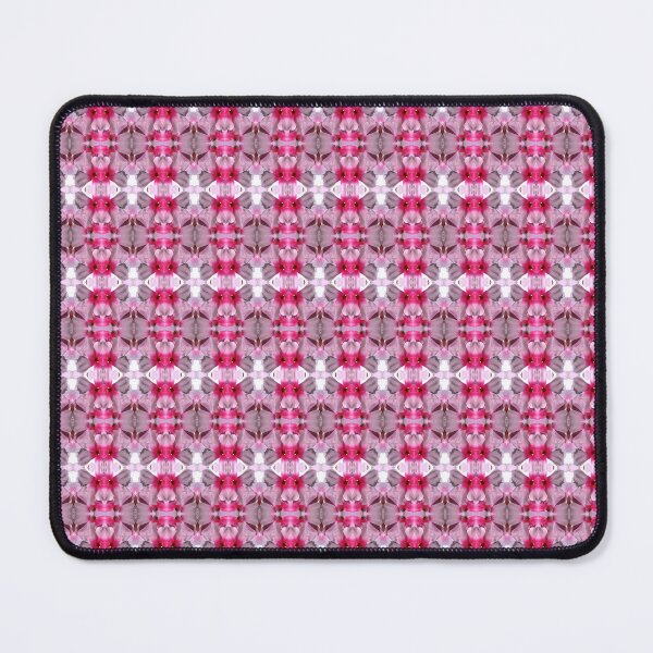 Item preview, Large Pink Flowers Stripe Pattern designed and sold by BreezyBalloon.