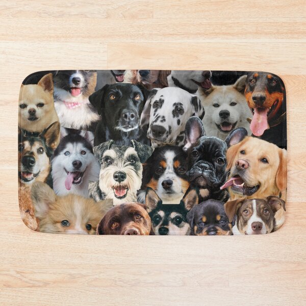 Item preview, Dog Faces Heads Funny Silly Collage designed and sold by Observe It Don't Absorb It.
