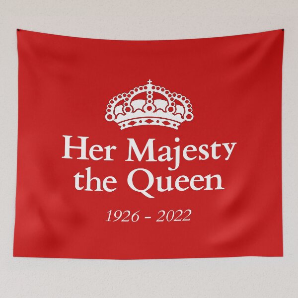 Item preview, Her Majesty The Queen 1926-2022 (Red BG) designed and sold by FilipeFerreira.