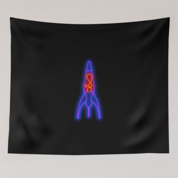Item preview, UV IR Lava Lamp Series - Rocket designed and sold by Shadarinth.