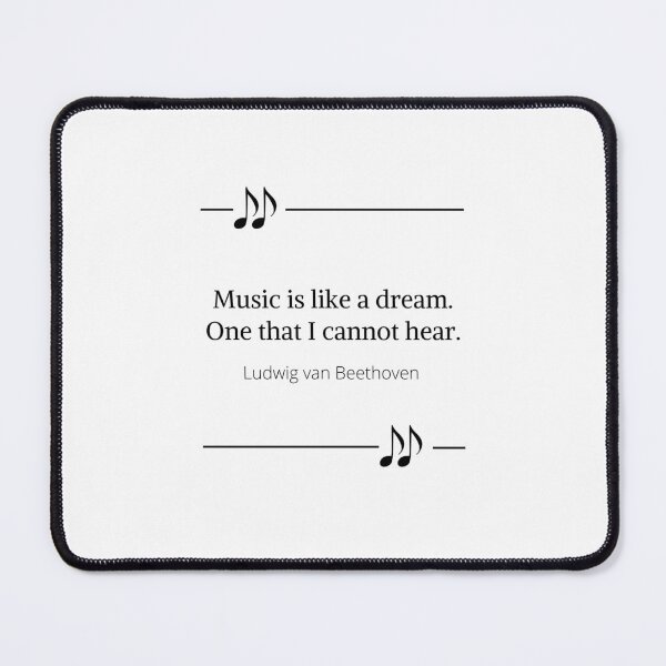 Item preview, Ludwig van Beethoven quote designed and sold by CakmakShop.