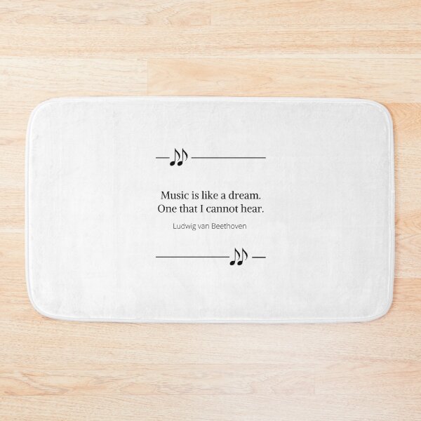 Item preview, Ludwig van Beethoven quote designed and sold by CakmakShop.