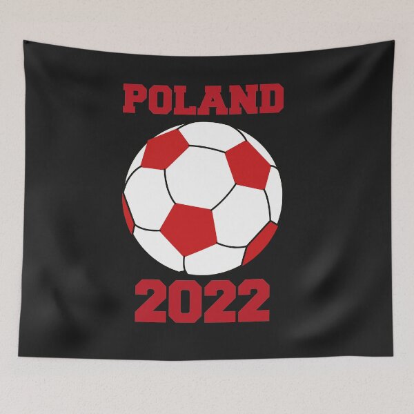 Item preview, Poland Soccer Ball Flag 2022 - Polish Football Lovers designed and sold by MGHdesign.