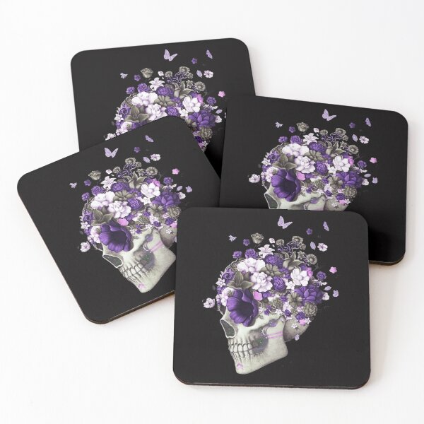 Item preview, Floral skull designed and sold by Creative Show.