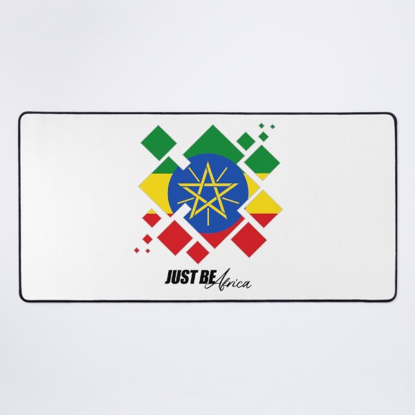 Item preview, Ethiopia Cubed Flat - w/ text designed and sold by JustBeAfrica.