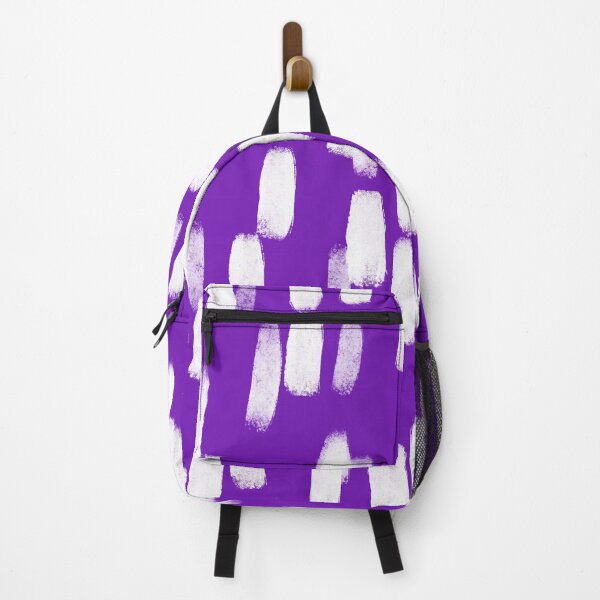 Item preview, Abstract, Dark Purple and White Brush Strokes designed and sold by OneThreeSix.