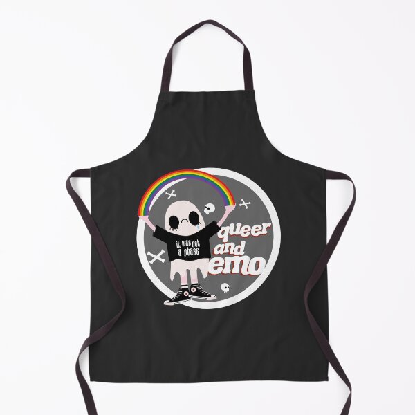 Item preview, Queer and Emo Badge designed and sold by racharanha.