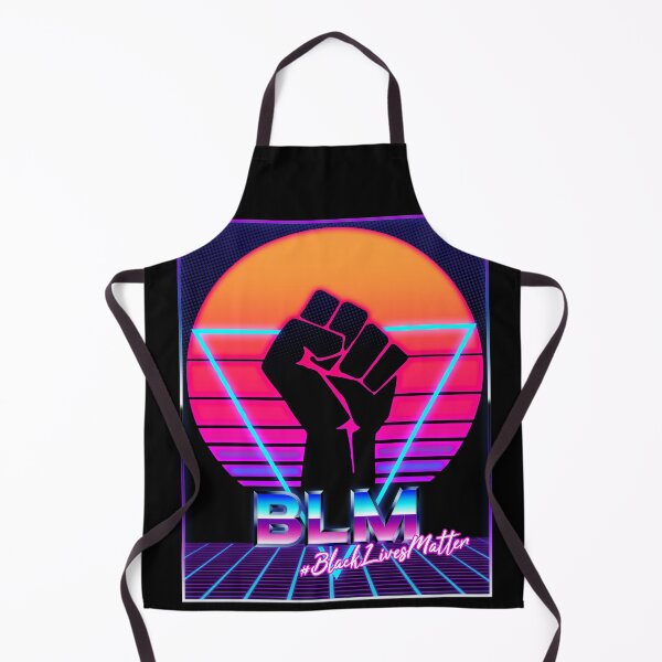 Item preview, BLM Black Lives Matter 80s Vaporwave Retrowave Sunset designed and sold by Radarek1989.