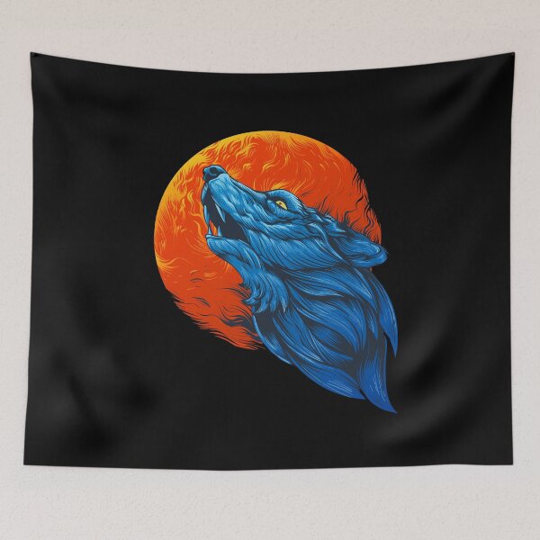 Item preview, Wolf Howls at the Full Moon designed and sold by david parry.