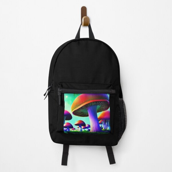Item preview, Neon Mushroom Blacklight Forest 3 designed and sold by DonutShirts.