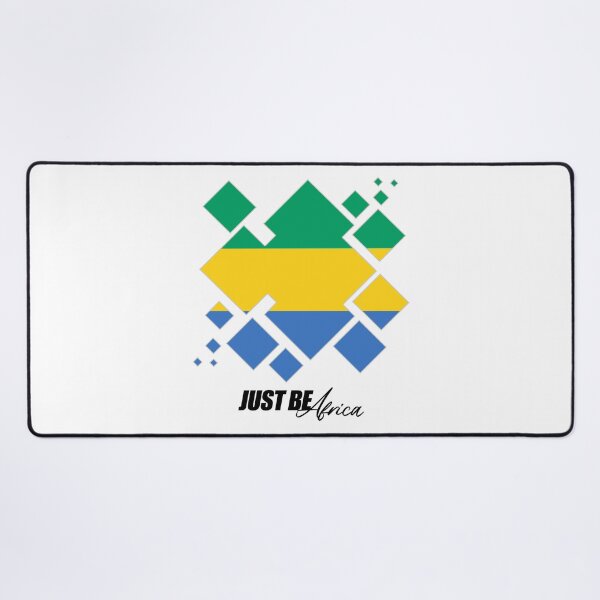 Item preview, Gabon Cubed Flat - w/ text designed and sold by JustBeAfrica.