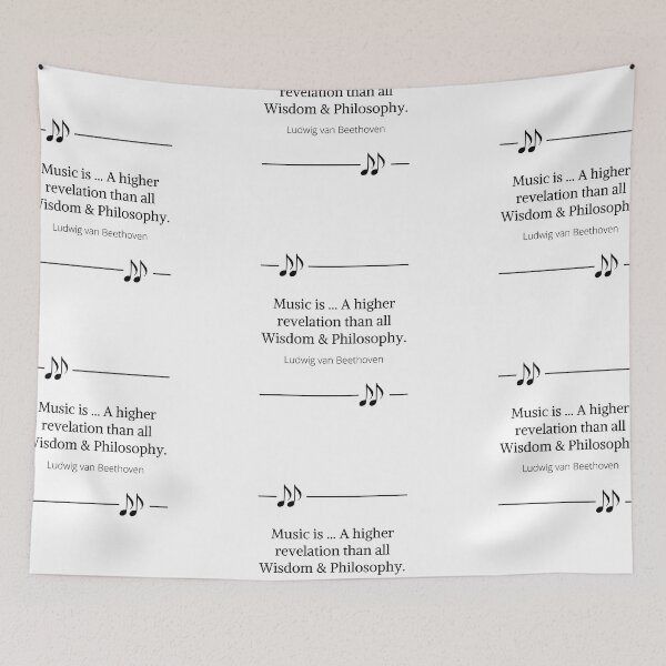 Item preview, Ludwig van Beethoven quote designed and sold by CakmakShop.