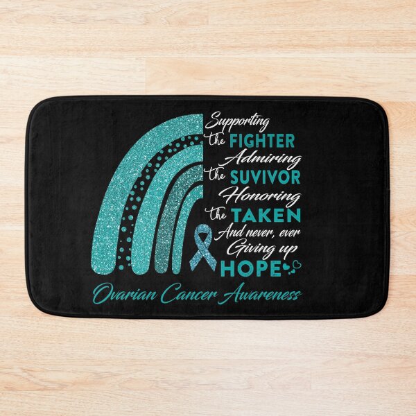Item preview, Ovarian Cancer Warrior Supporting Fighter Ovarian Cancer Awareness designed and sold by Gillosina.