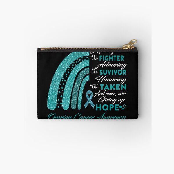 Item preview, Ovarian Cancer Warrior Supporting Fighter Ovarian Cancer Awareness designed and sold by Gillosina.