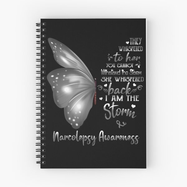 Item preview, She Whispered Back I Am The Storm Narcolepsy Awareness Butterfly designed and sold by frechettee.