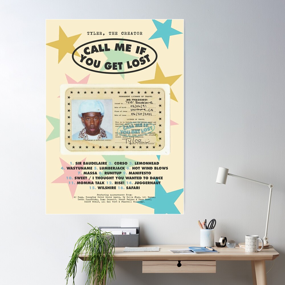 Tyler The Creator CMIYGL' Poster by Secret Pigment