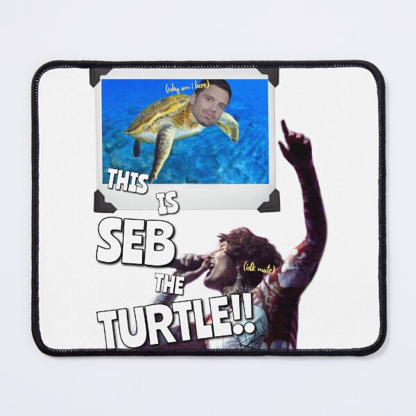 Artikelvorschau, Seb The Turtle Meme ~ für BMTH/Sebastian Stan-Liebhaber {Design 2} entworfen und verkauft von DuckvilleStudio.