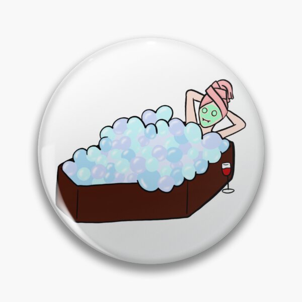 Item preview, Vampire Taking A Bath designed and sold by princesssomo21.