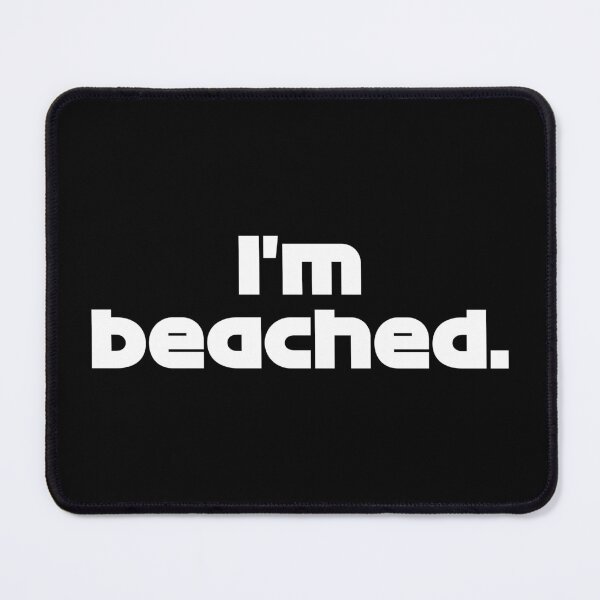 Item preview, BOT. I'm Beached - Best Team Radio Belgium GP 2022 (White) designed and sold by FilipeFerreira.
