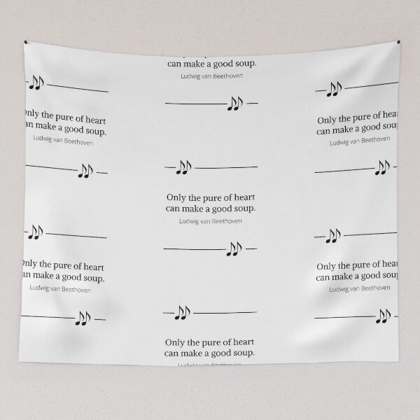 Item preview, Ludwig van Beethoven quote designed and sold by CakmakShop.