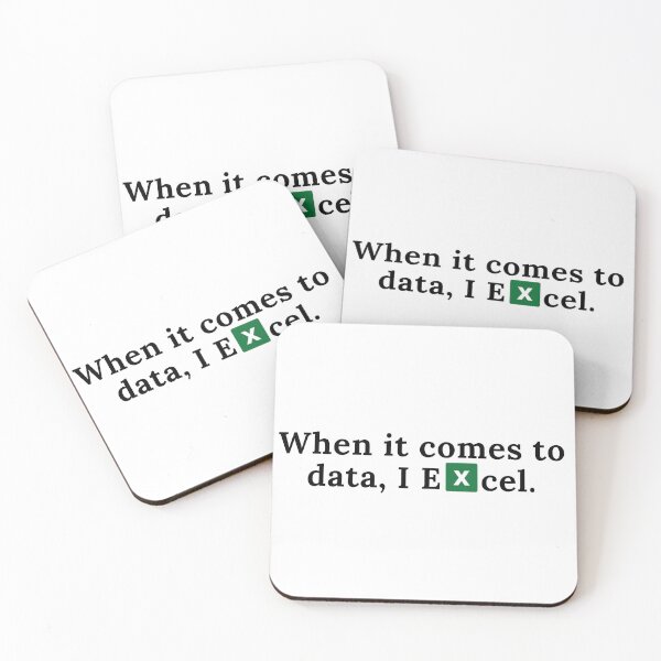 Item preview, When it comes to data, I Excel designed and sold by anaderol.