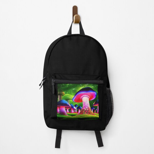 Item preview, Neon Mushroom Blacklight Forest 8 designed and sold by DonutShirts.