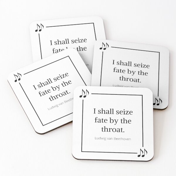 Item preview, Ludwig van Beethoven quote designed and sold by CakmakShop.