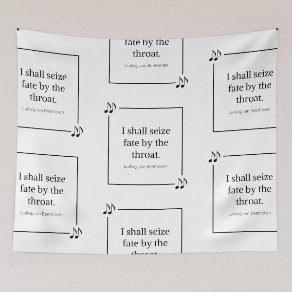 Item preview, Ludwig van Beethoven quote designed and sold by CakmakShop.