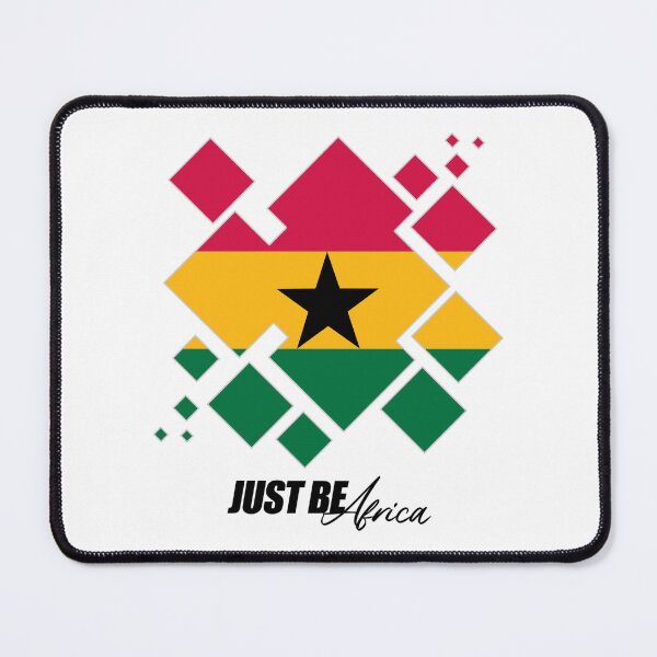 Item preview, Ghana Cubed Flat - w/ text designed and sold by JustBeAfrica.