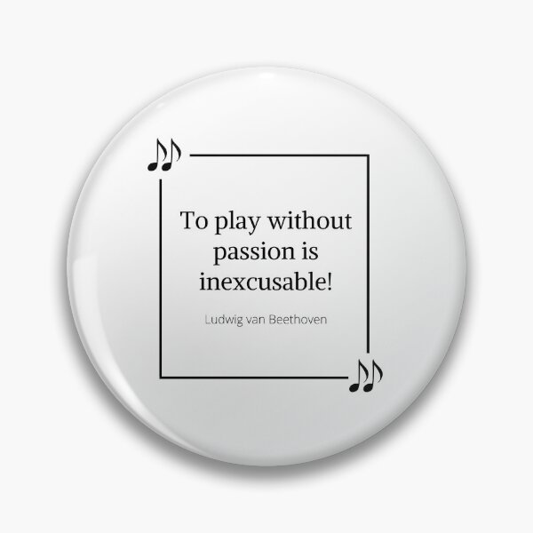 Item preview, Ludwig van Beethoven quote designed and sold by CakmakShop.