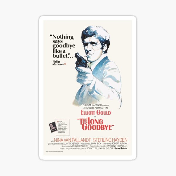 Item preview, The Long Goodbye Poster High Res designed and sold by katybourne.
