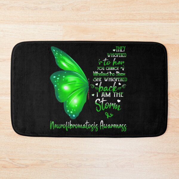 Item preview, She Whispered Back I Am The Storm Neurofibromatosis Awareness Butterfly designed and sold by frechettee.