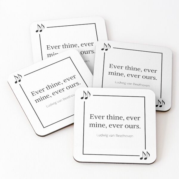 Item preview, Ludwig van Beethoven quote designed and sold by CakmakShop.