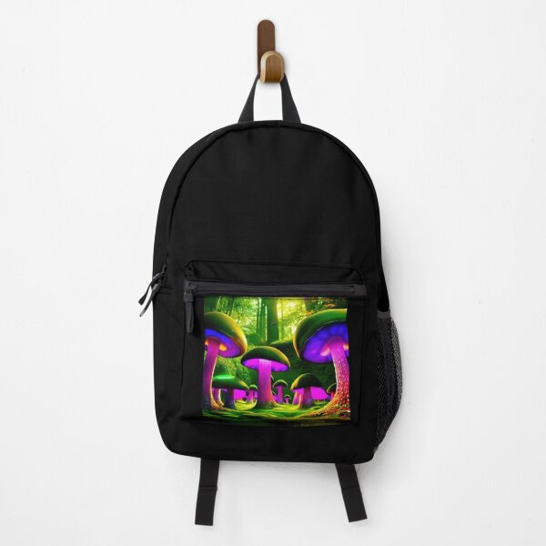 Item preview, Neon Mushroom Blacklight Forest 11 designed and sold by DonutShirts.
