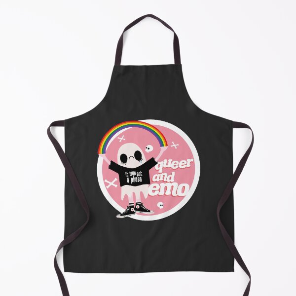 Item preview, Queer and Emo Badge designed and sold by racharanha.