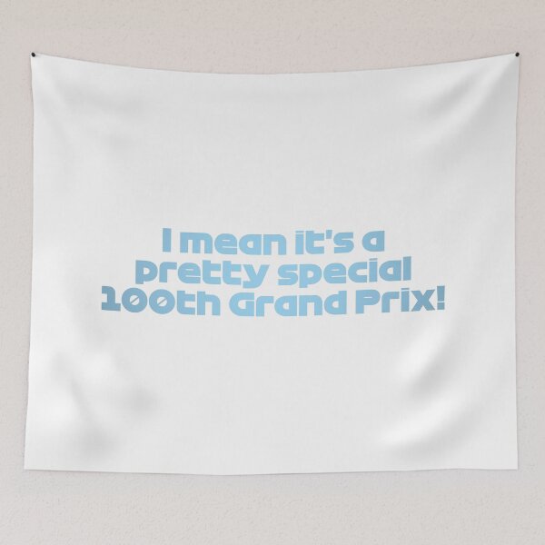 Item preview, GAS. Pretty Special 100th GP - Best Team Radio Belgium GP 2022 (Original) designed and sold by FilipeFerreira.