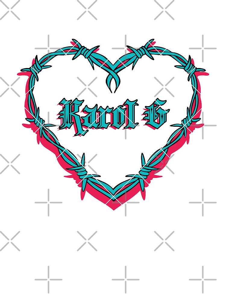 Discover Karol G Merch Heart Drawstring Bag