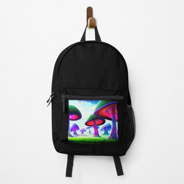 Item preview, Neon Mushroom Blacklight Forest 12 designed and sold by DonutShirts.
