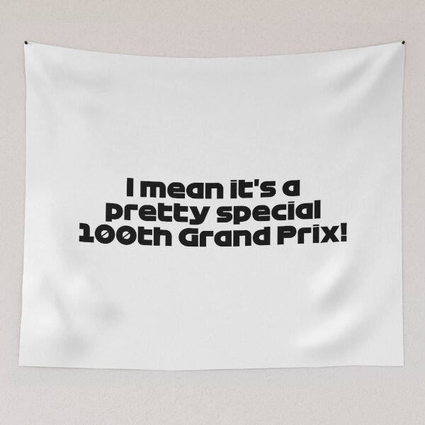 Item preview, GAS. Pretty Special 100th GP - Best Team Radio Belgium GP 2022 (Black) designed and sold by FilipeFerreira.