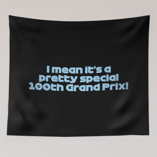 Item preview, GAS. Pretty Special 100th GP - Best Team Radio Belgium GP 2022 (Original - Black BG) designed and sold by FilipeFerreira.